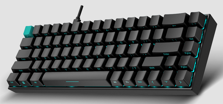 DeepCool представила компактную механическую клавиатуру KG722 с RGB-подсветкой