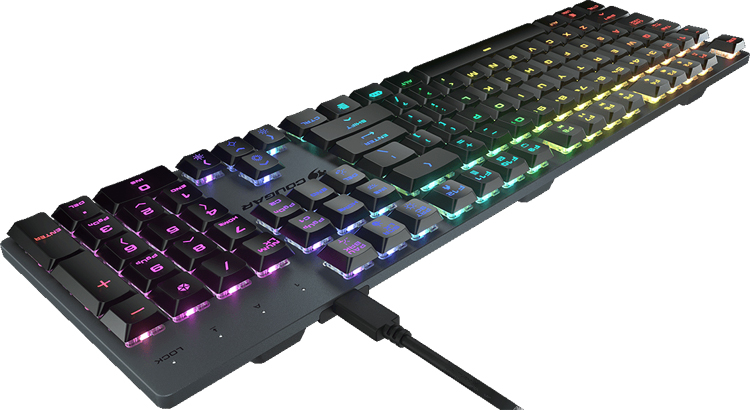 Cougar выпустила игровую клавиатуру Luxlim с оптико-механическими переключателями