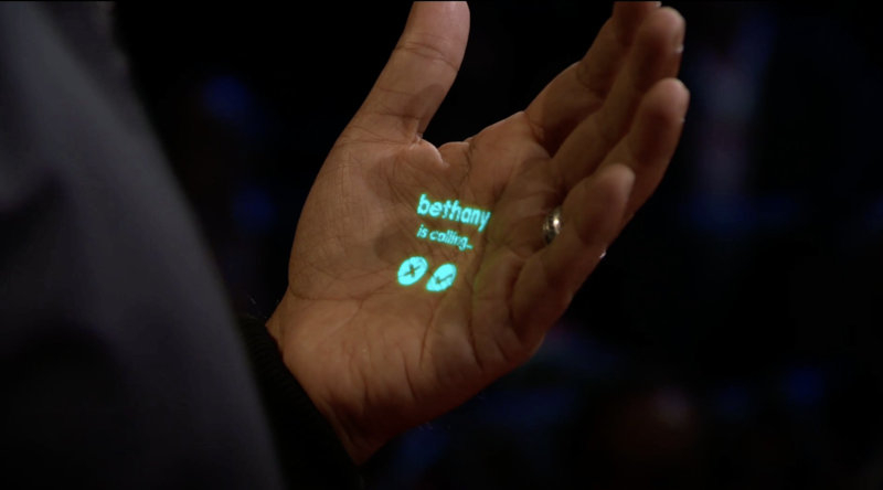 Секретный стартап Humane показал в действии мобильное ИИ-устройство с проектором и звонками