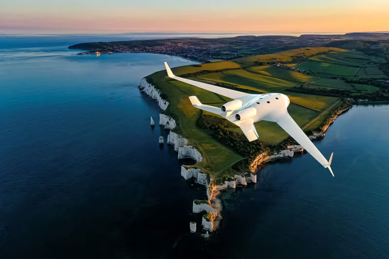 Bombardier испытывает схему «смешанное крыло» для экологичных авиалайнеров будущего