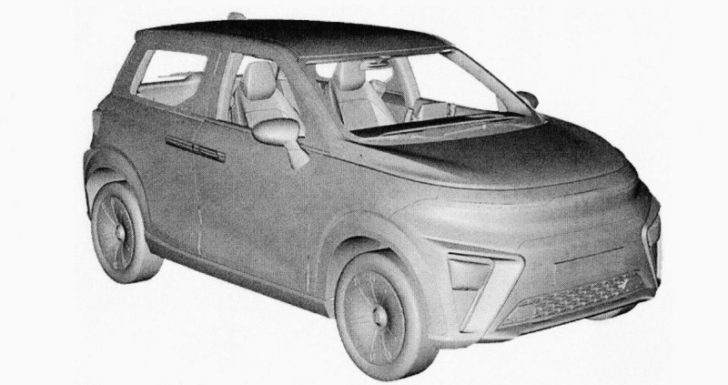 «Кама» запатентовала внешний облик компактного электромобиля Atom