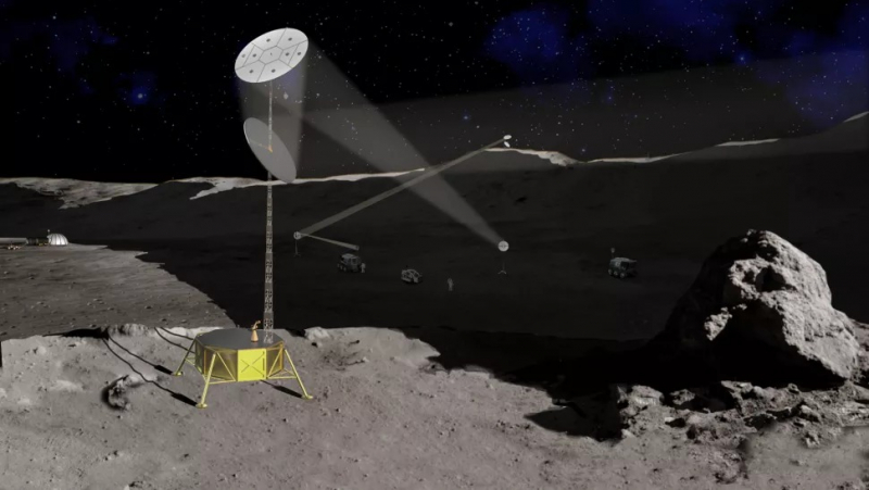 Maxar предложила с помощью роботизированных зеркал направить свет в тёмные области Луны — для питания оборудования