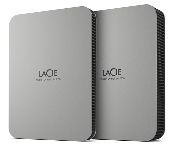 LaCie выпустила новые внешние накопители Mobile Drive вместимостью до 5 Тбайт с шифрованием и без