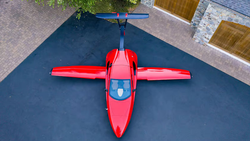 Складной летающий автомобиль Samson Switchblade впервые поднялся в воздух