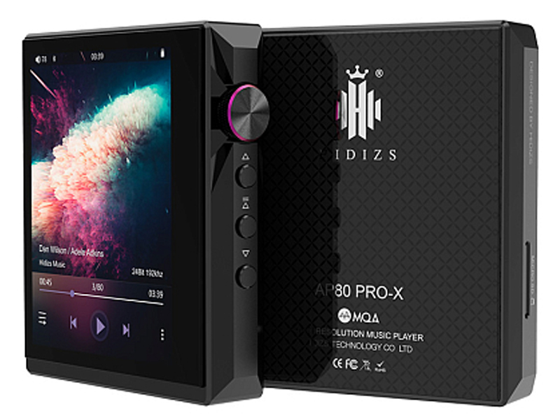 Новогоднее предложение: плеер Hidizs AP80 PRO-X Black — компактный мощный цифровой музыкальный плеер